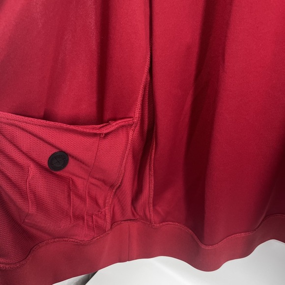 Washington State Cougars Jacket Mens Red Dri Fit Full Zip Nike NCAA Football - Picture 6 of 9